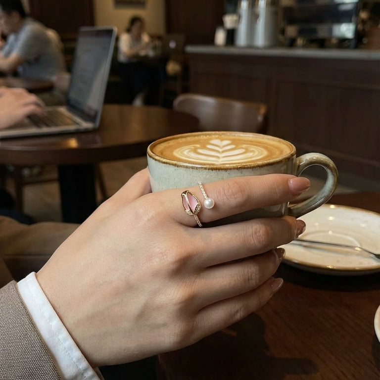 Anillo de Flor Tulipán